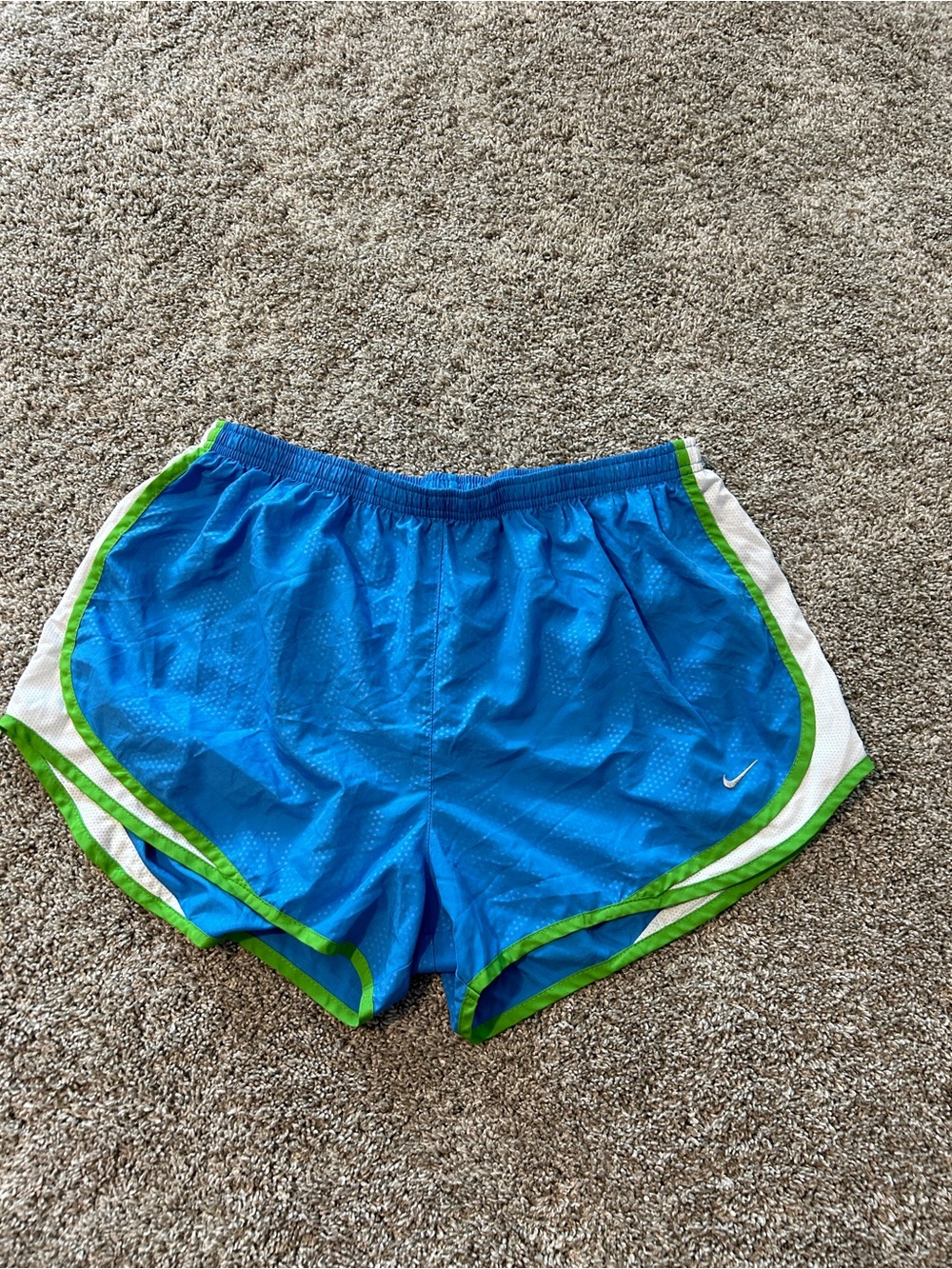 Nike blue shorts